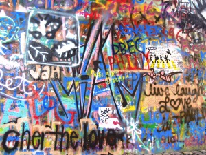 John Lennon Wall- Prague